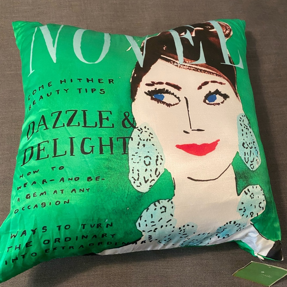 Kate Spade Pillow NWT